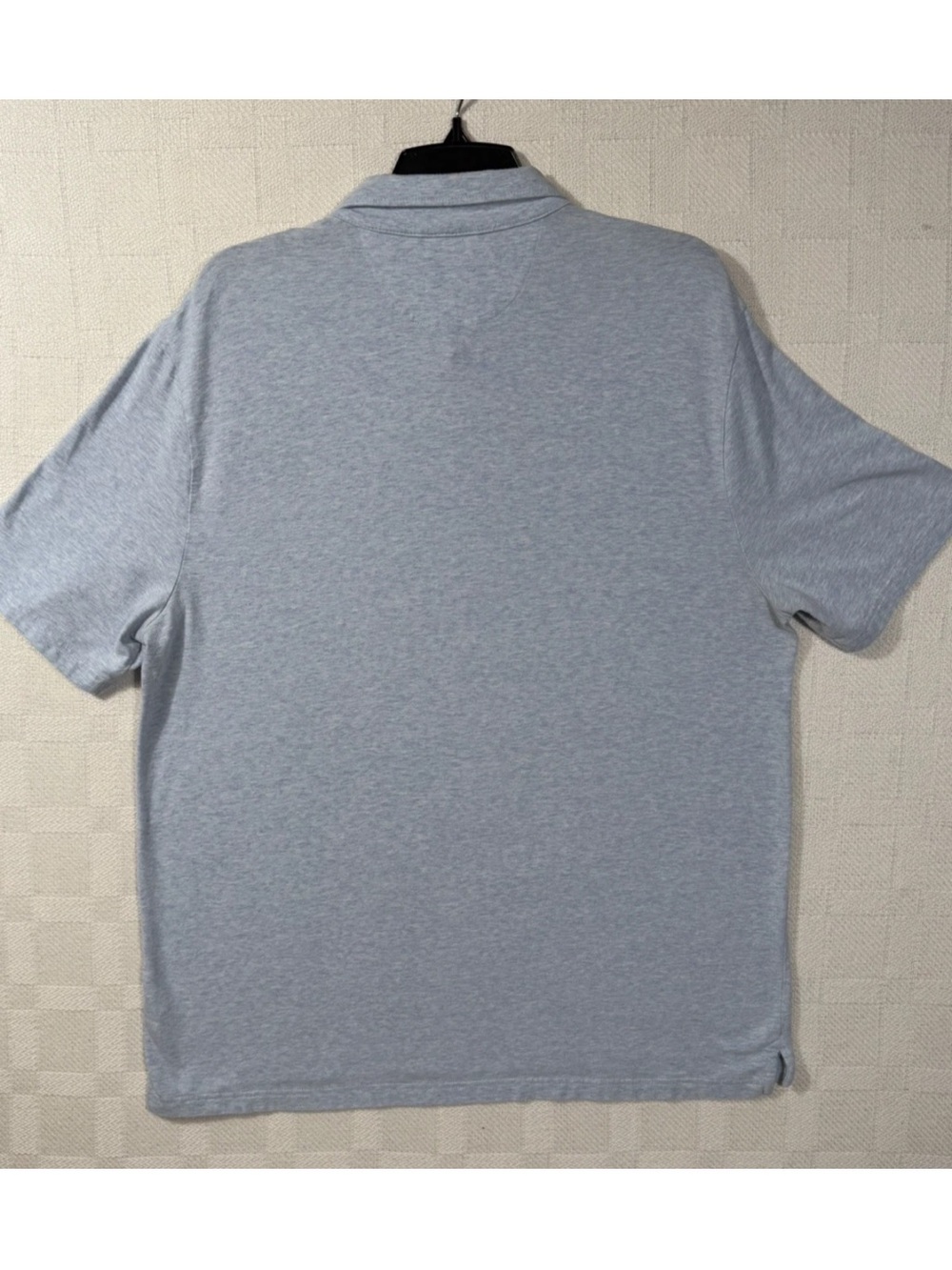 Faherty Heather Blue Men's Polo Shirt XL Short Sleeve - Picture 2 of 7